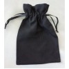 Black Faux Suede Bag